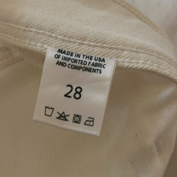 Buru high rise sailor jean in white - Picture 6 of 7